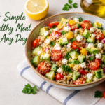 Quinoa & Fresh Vegetable Salad